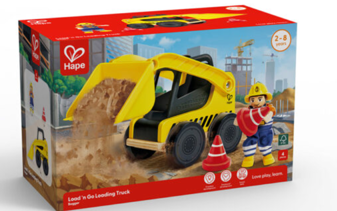 Hape - LOAD N GO LOADING TRUCK - Limolin 