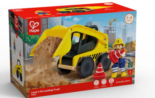 Hape - LOAD N GO LOADING TRUCK - Limolin 