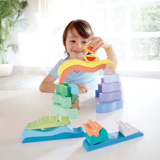 Hape - Nature Scene Stacking Blocks - Limolin 