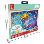 Hape - Ocean Rescue Wooden Puzzle - Limolin 