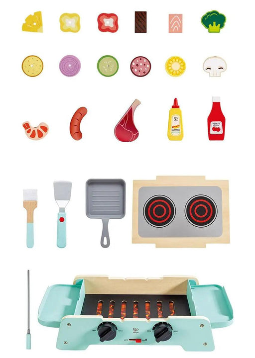 Hape - Sizzling Griddle & Grill Bbq Set - Limolin 