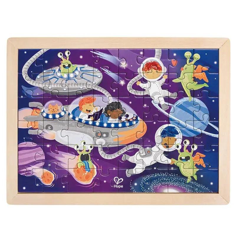 Hape - Space Friends Wooden Puzzle - Limolin 