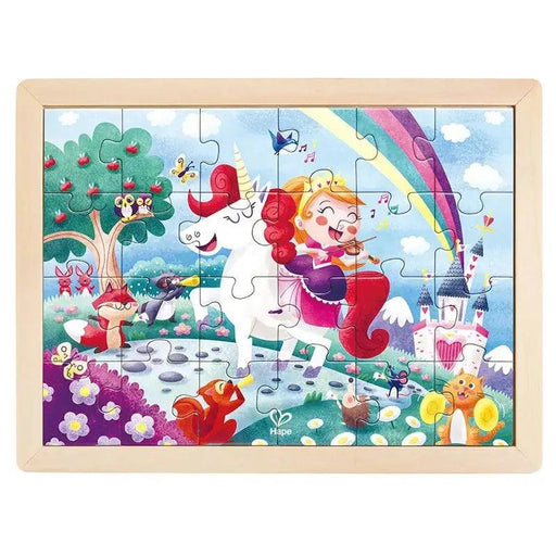 Hape - Unicorn Friends Wooden Puzzle - Limolin 