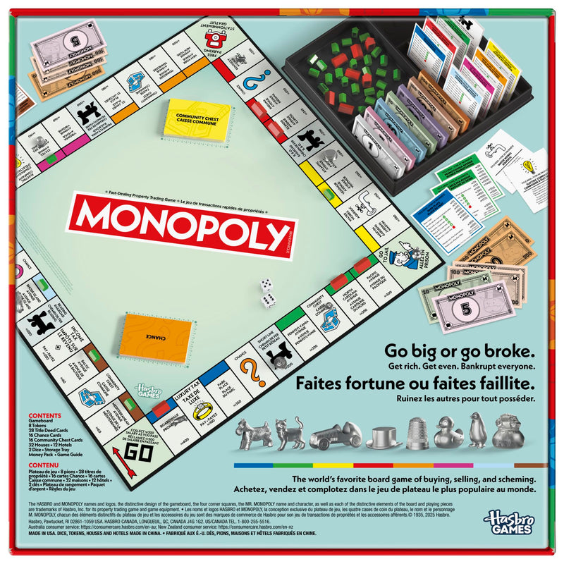 Hasbro - MONOPOLY Board Game - Limolin 