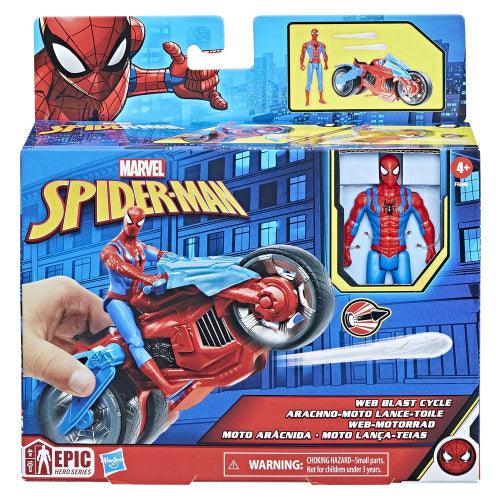 Hasbro - Marvel - Spiderman - 4" Vehicle And Figure - Limolin 