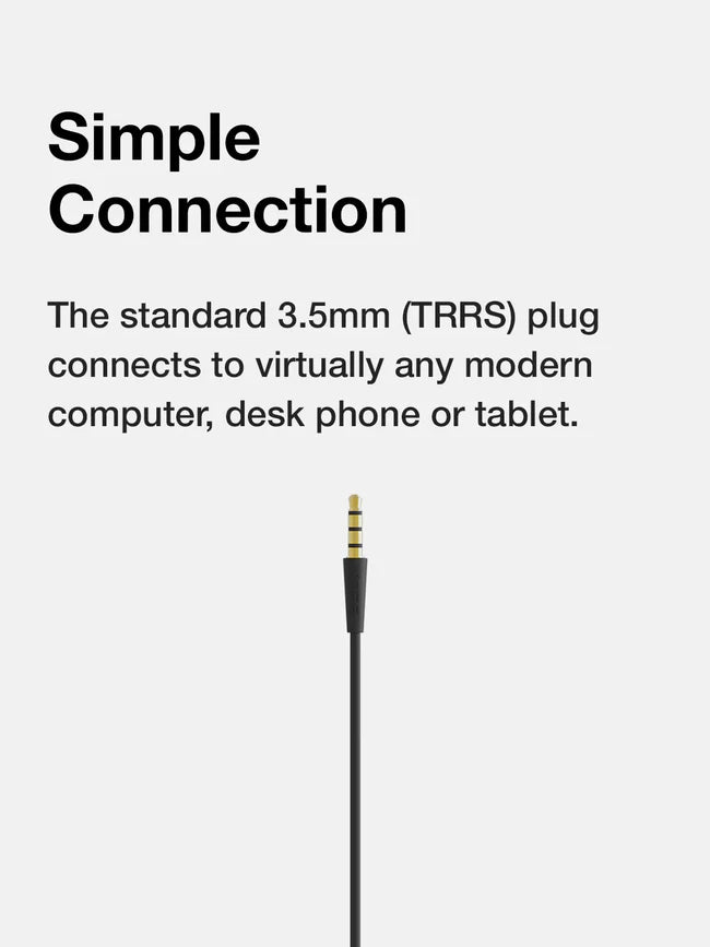 Koss UR10i on-ear education headphones, alternate view