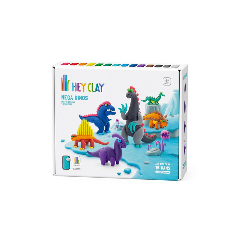 Hey Clay - CLAY SET - MEGA DINO - Limolin 