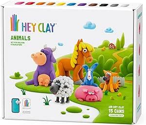 Hey Clay - Clay Set - Animals - Limolin 