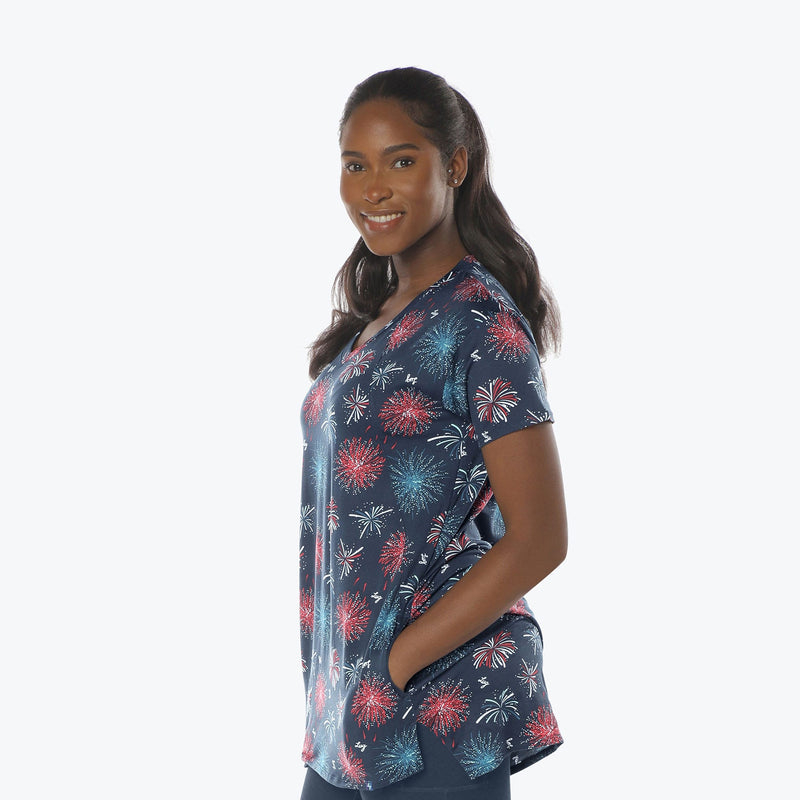 LUG - Hopper High Low Tunic Top