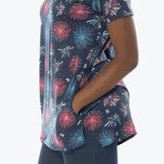 LUG - Hopper High Low Tunic Top