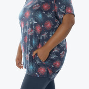 LUG - Hopper High Low Tunic Top