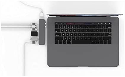 Hyper - Dock Macbook Pro/Air 2020 Hyperdrive Pro 8-In-2 Usb-C High Speed Silver - Limolin 