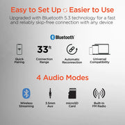 HyperGear - Bluetooth Headset &Amp; Speakers 2-In-1 - Limolin 