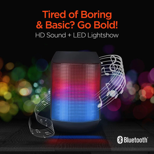 HyperGear - Ravemini Wireless Led Speaker - Limolin 