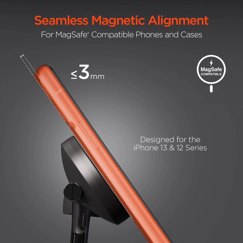HyperGear - Wireless Charging Stand 3 In 1 - Black - Limolin 