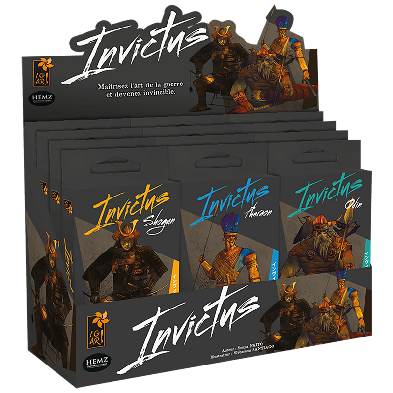 INVICTUS - PRÉSENTOIR PHARAON - ODIN - SHOGUN