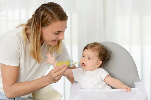 Kidsme - Food Squeezer Plus | Grey or Plum - additional image 4