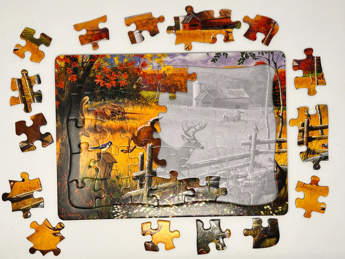 Cobble Hill - Puzzle plateau de 35 pièces - Le grand saut