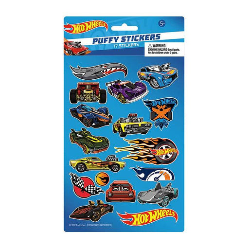 Inkology - Hot Wheels - Puffy Stickers - Limolin 