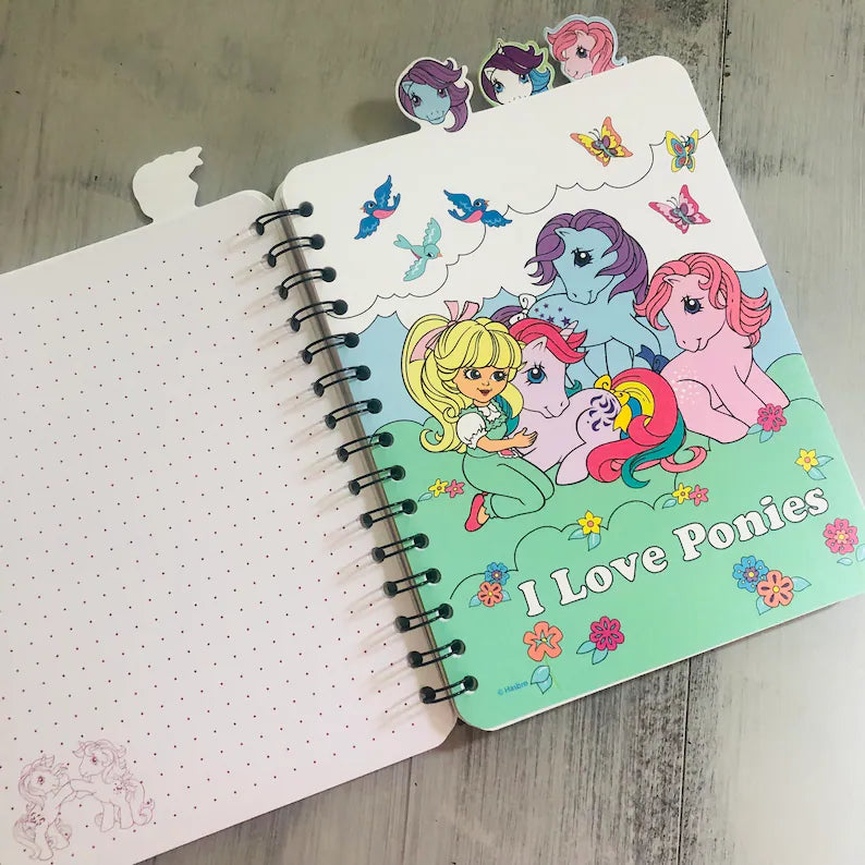 Inkology - My Little Pony - 4 Tab Journal - Limolin 