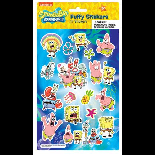 Inkology - Spongebob - Puffy Stickers - Limolin 