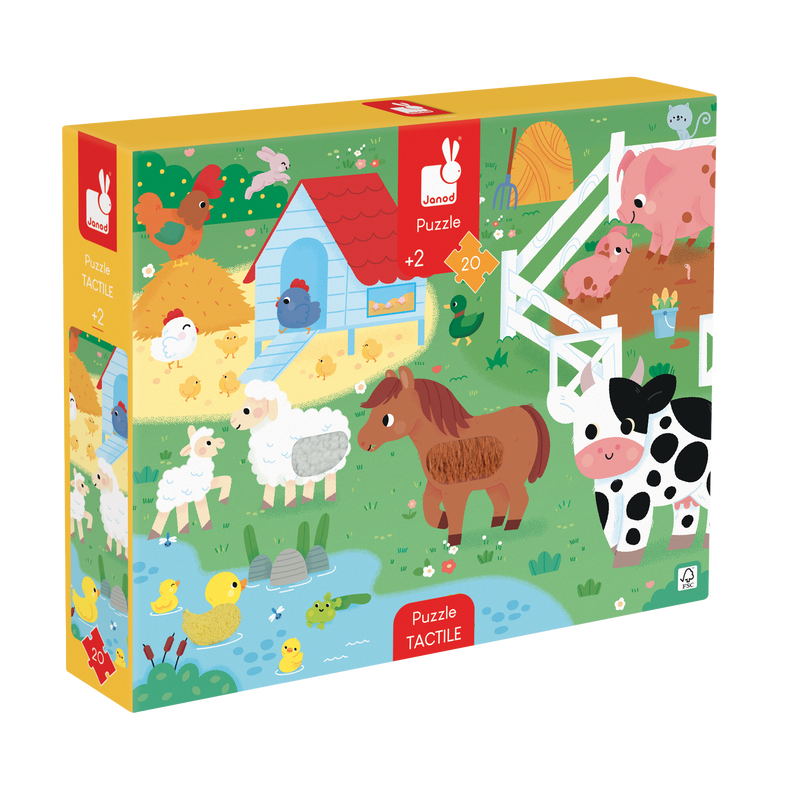 PUZZLE- TACTILE FARM