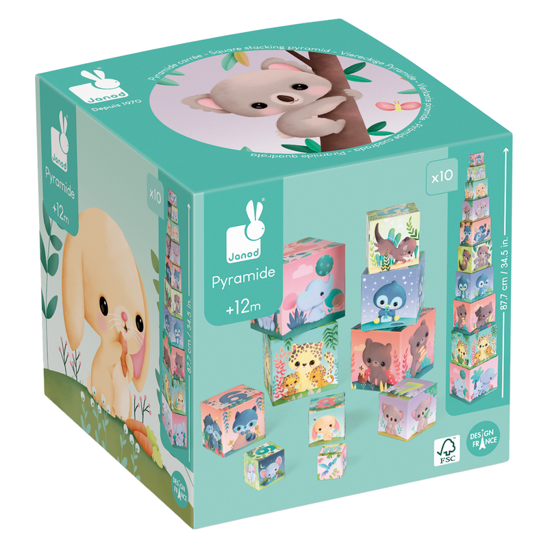 ULTRA CUTE ANIMALS - SQUARE PYRAMID