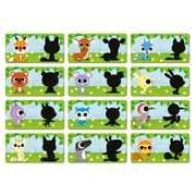 PUZZLES - ANIMALS AND THEIR SHADOW
