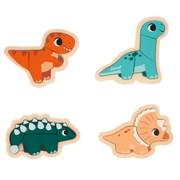DINO - 4 PROGRESSIVE PUZZLES DINO