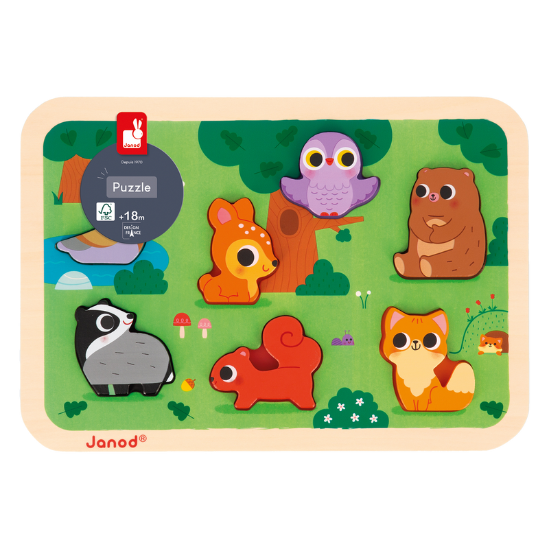 CHUNKY PUZZLE - THE FOREST