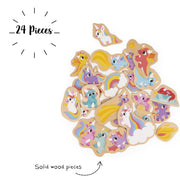 UNICORN & DRAGON MAGNETS - 24pcs