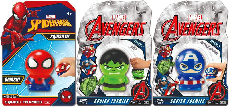 JA RU - Marvel Squish Foamies (Assorted) - Limolin 