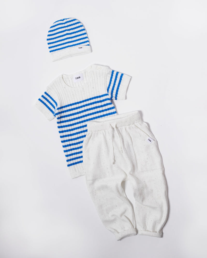 7AM Enfant - Joggers en coton - Côtes