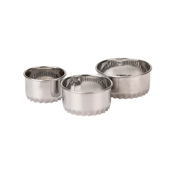 Just the Thing - Fluted Cookie Cutters (3-Piece Set)