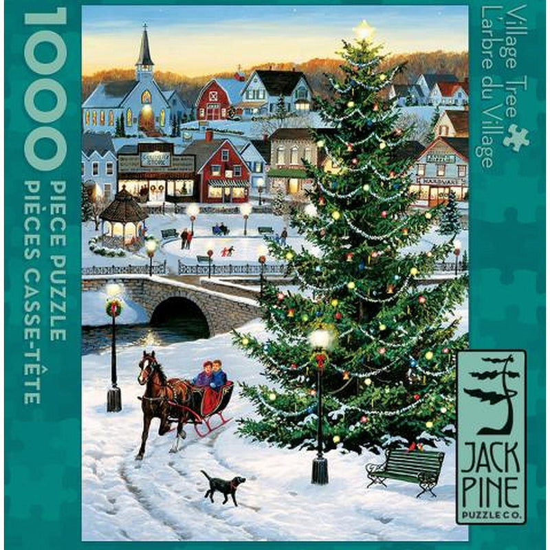 Jack Pine - Village Tree (1000-Piece Puzzle) - Limolin 