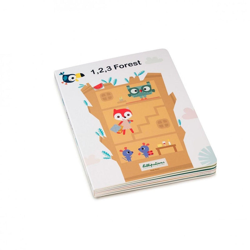Lilliputiens 1 2 3 Forest My First Puzzle Book - image 2
