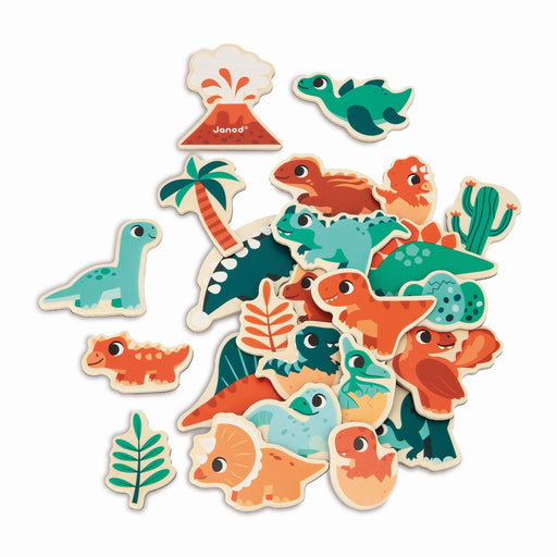 Janod - Dino - Dino Magnets 24 Pieces - Limolin 