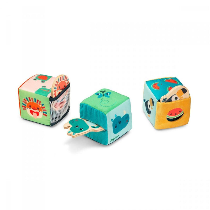 Lilliputiens Jungle Hide And Seek Set of Cubes - image 5