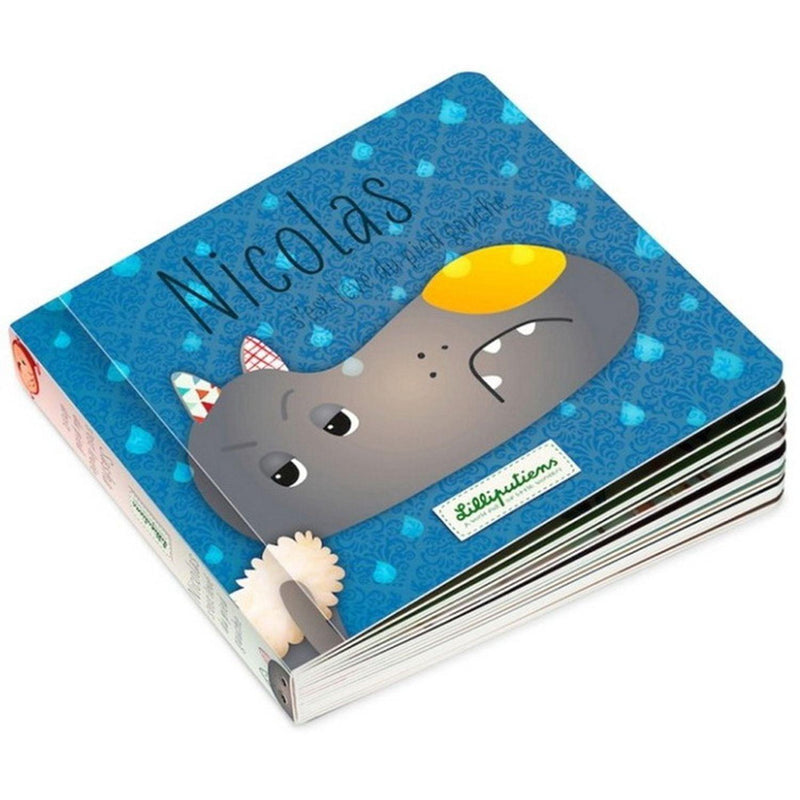 Lilliputiens Nicolas and Sasha Reversible Book