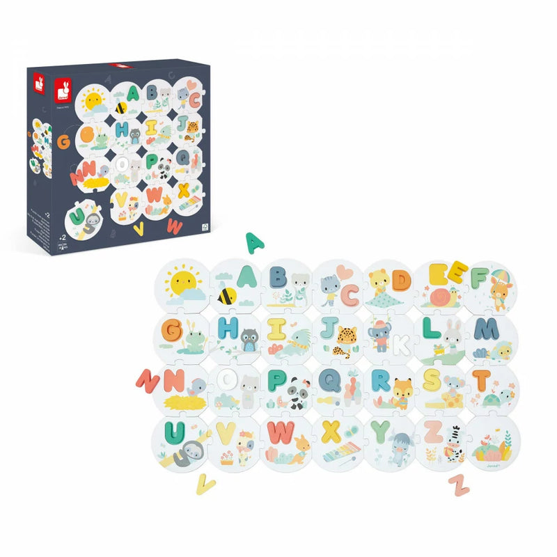 Janod - Pure - My First Alphabet Puzzle (FR) - Limolin 