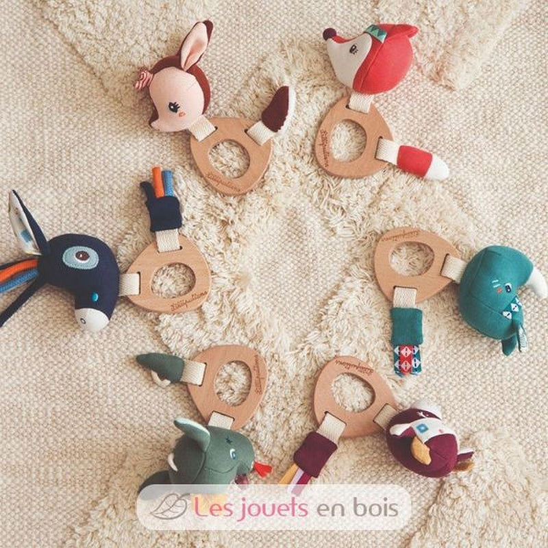 Lilliputiens Rosalie Multisensory Rattle Eco - image 2