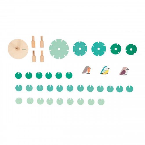 Janod - Tree To Piece Together - 37 Pcs - Limolin 