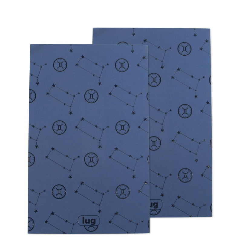 LUG - Jotter Notebook 2pk - Zodiac Collection