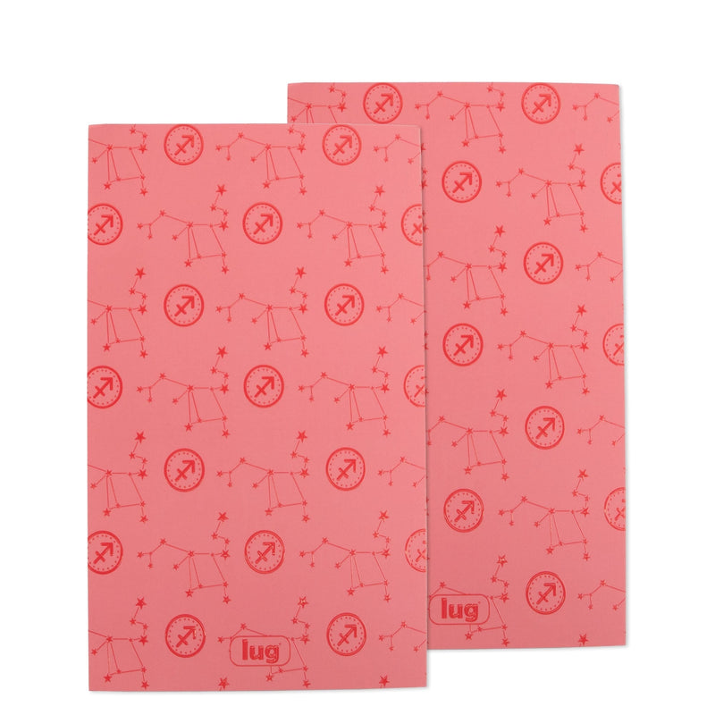 LUG - Jotter Notebook 2pk - Zodiac Collection