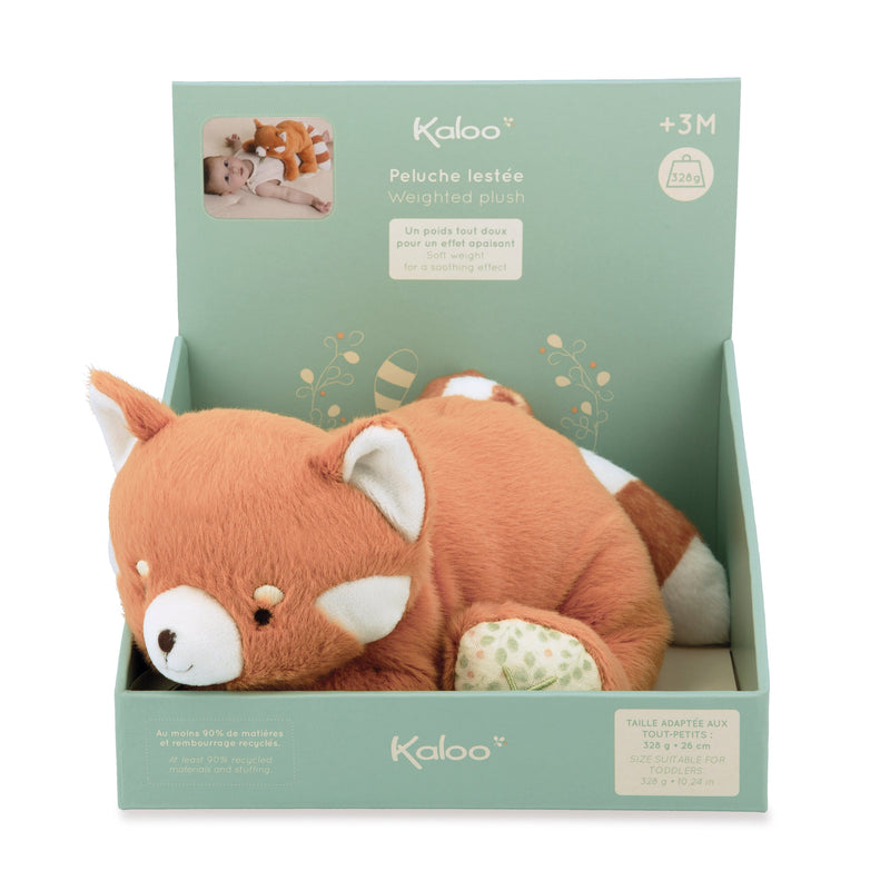 PETIT SONGE: WEIGHTED PLUSH - RED PANDA