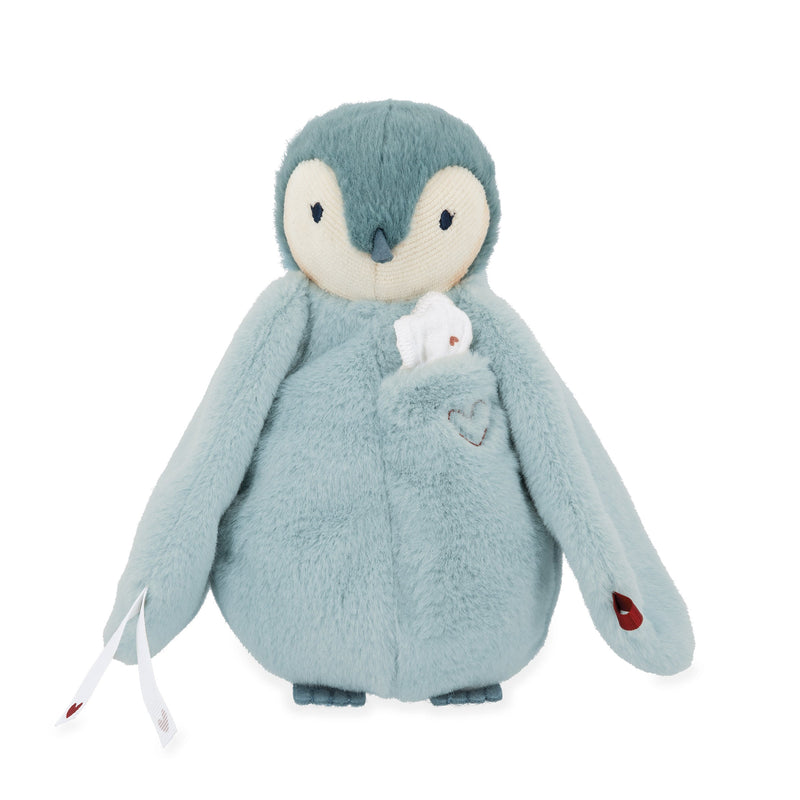 KISSING PLUSH PENGUIN - GREEN