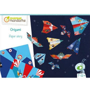 Creative Box Origami paper Airplanes/Rockets pack of  40 Sheets (5.9 x 5.9 in)