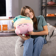 Kirby Nuiguru Knit Sleeping Hat Mega 13.5 in plush - view 5