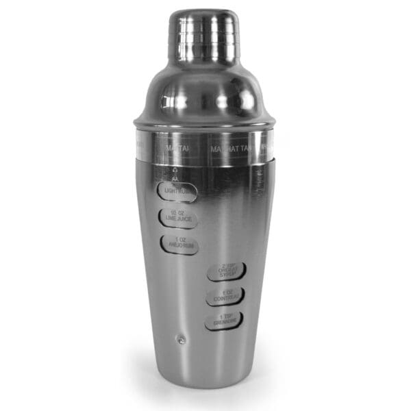 KITCHEN BASICS - Cocktail Shaker w/Recipes - Limolin 