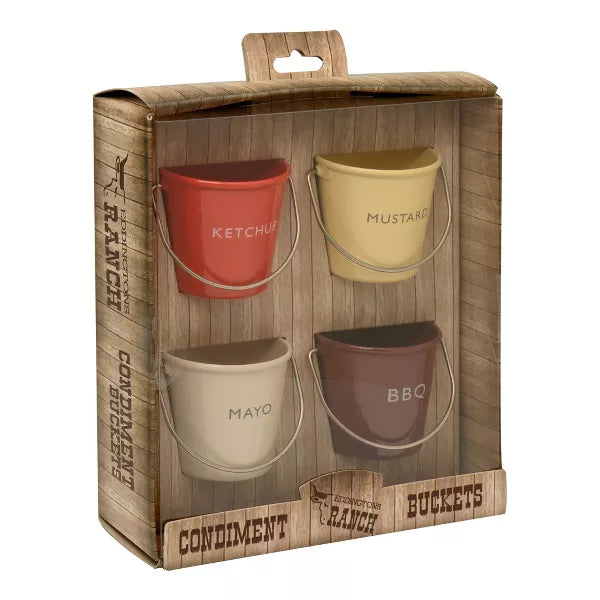KITCHEN BASICS - Ranch Bucket Set 4/ST - Limolin 